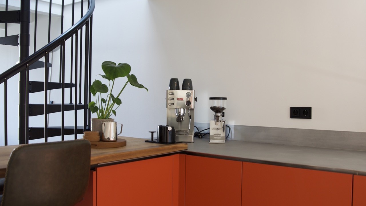Kleurrijke keuken Stad aan 't Haringvliet