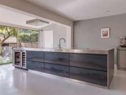 keukenblok rvs